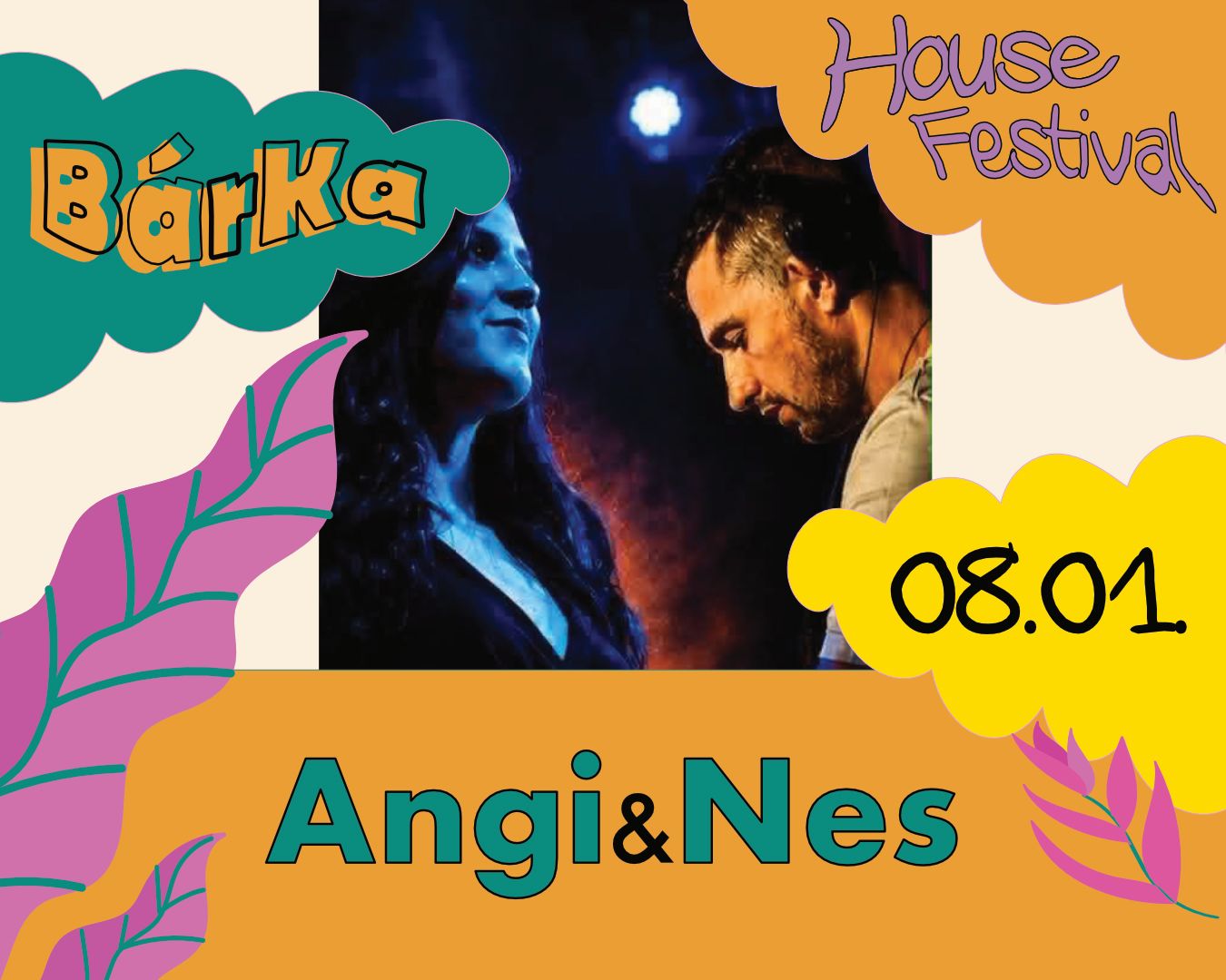 Angi és Nes fellépő fotó