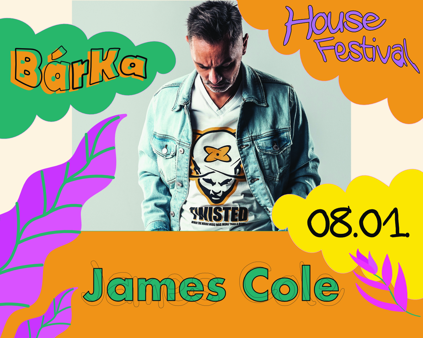 James Cole fellépő fotó